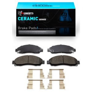 Chevrolet Colorado Brake Pads - Front - R1 Concepts - Ceramic - `04-`08